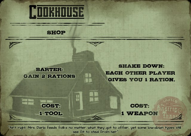 The Cookhouse shop card