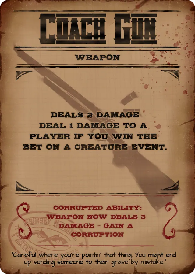 012Coach Gun Weapon