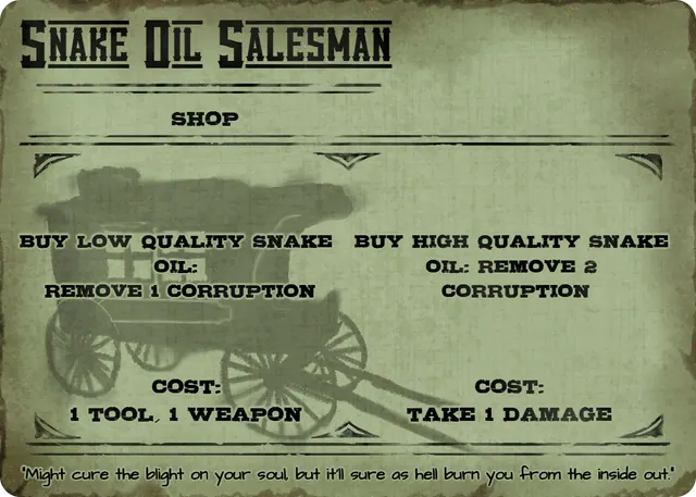 132Snake Oil Salesman Shop