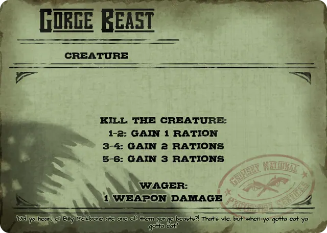 134Gorge Beast Creature