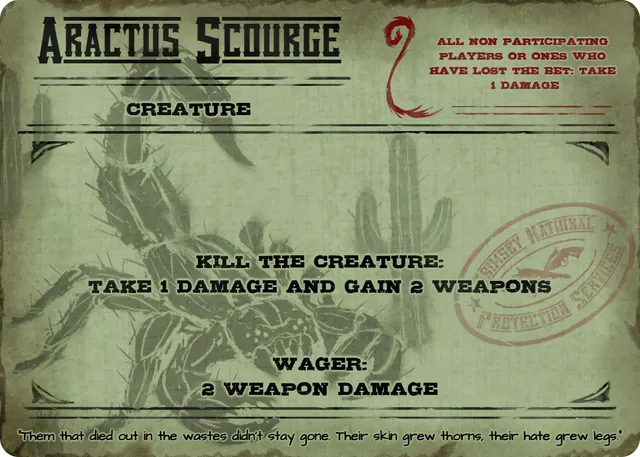 142Aractus Scourge Creature