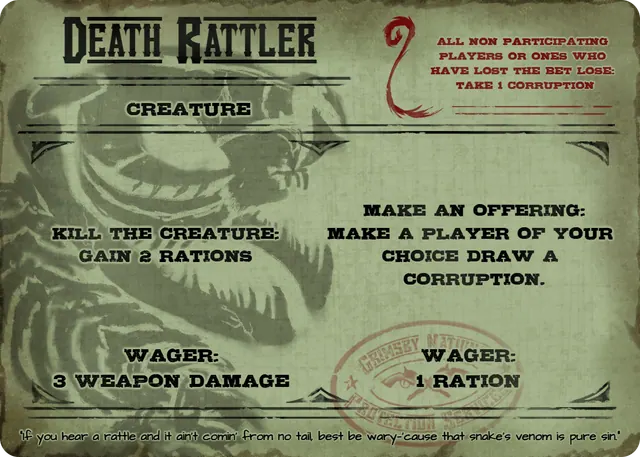 143Death Rattler Creature