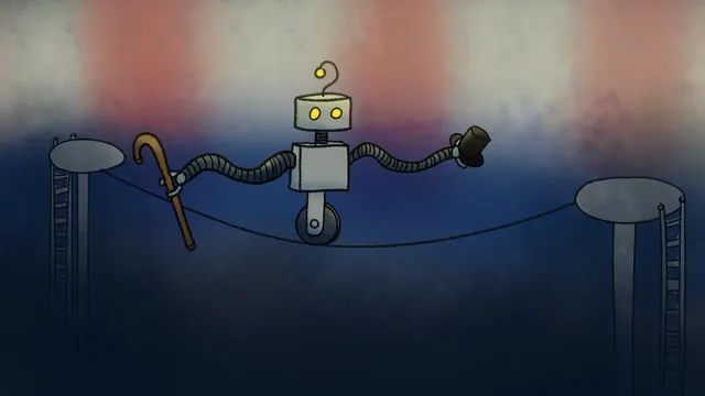 Oliver the circus bot