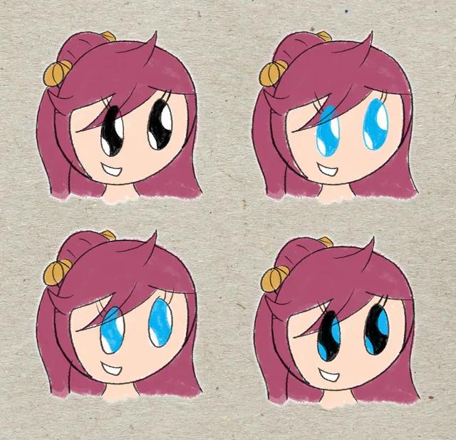 Eye color test