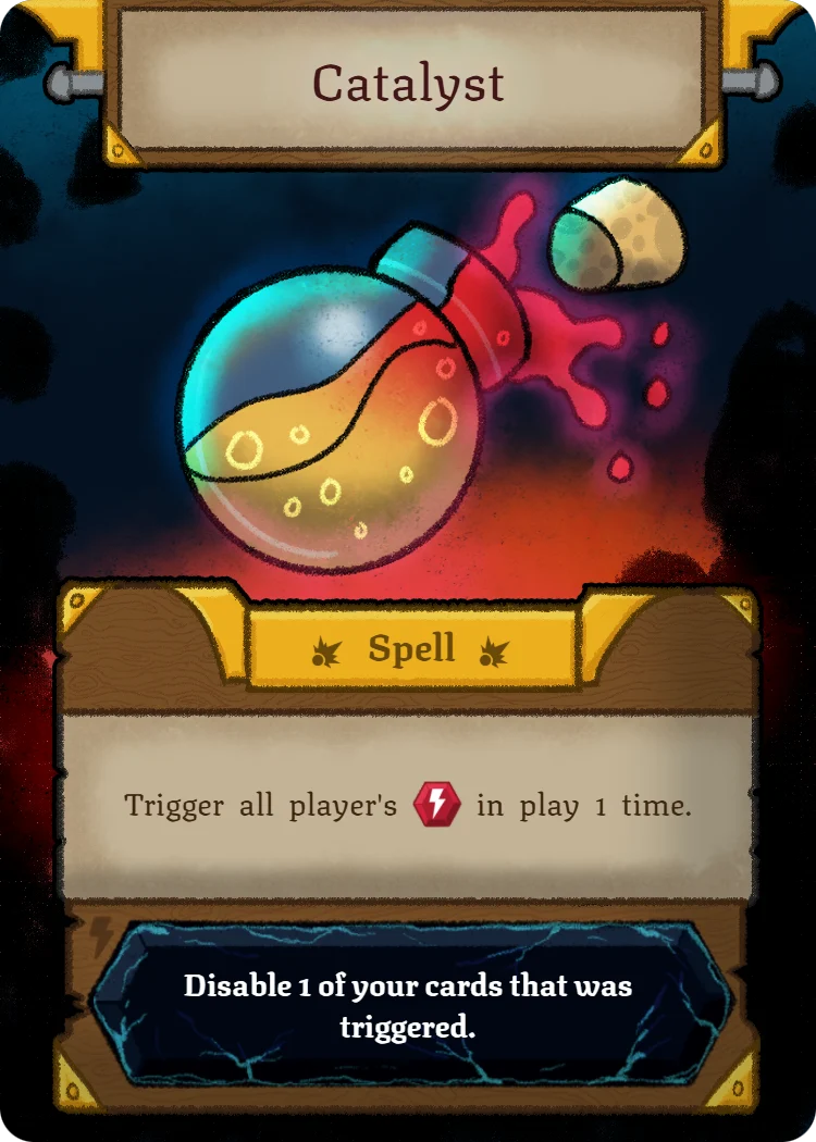 Catalyst, Spell card