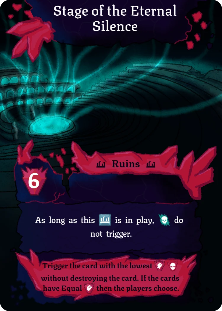 Stage of the Eternal Silence, Ruins card