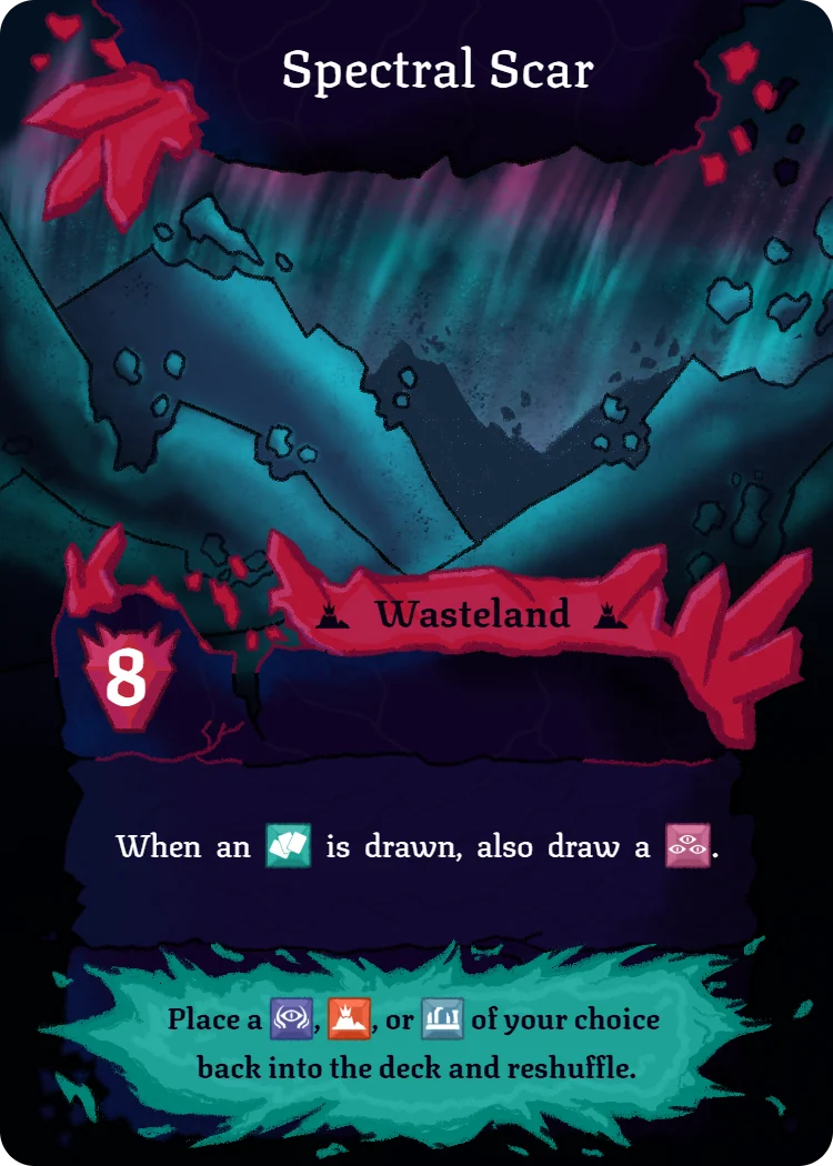 Spectral Scar, Wasteland card