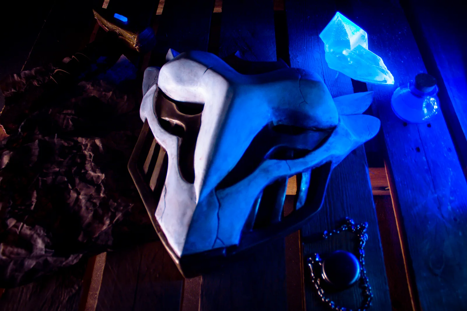 Arcane - Firelight Leader Mask: finished photo 1