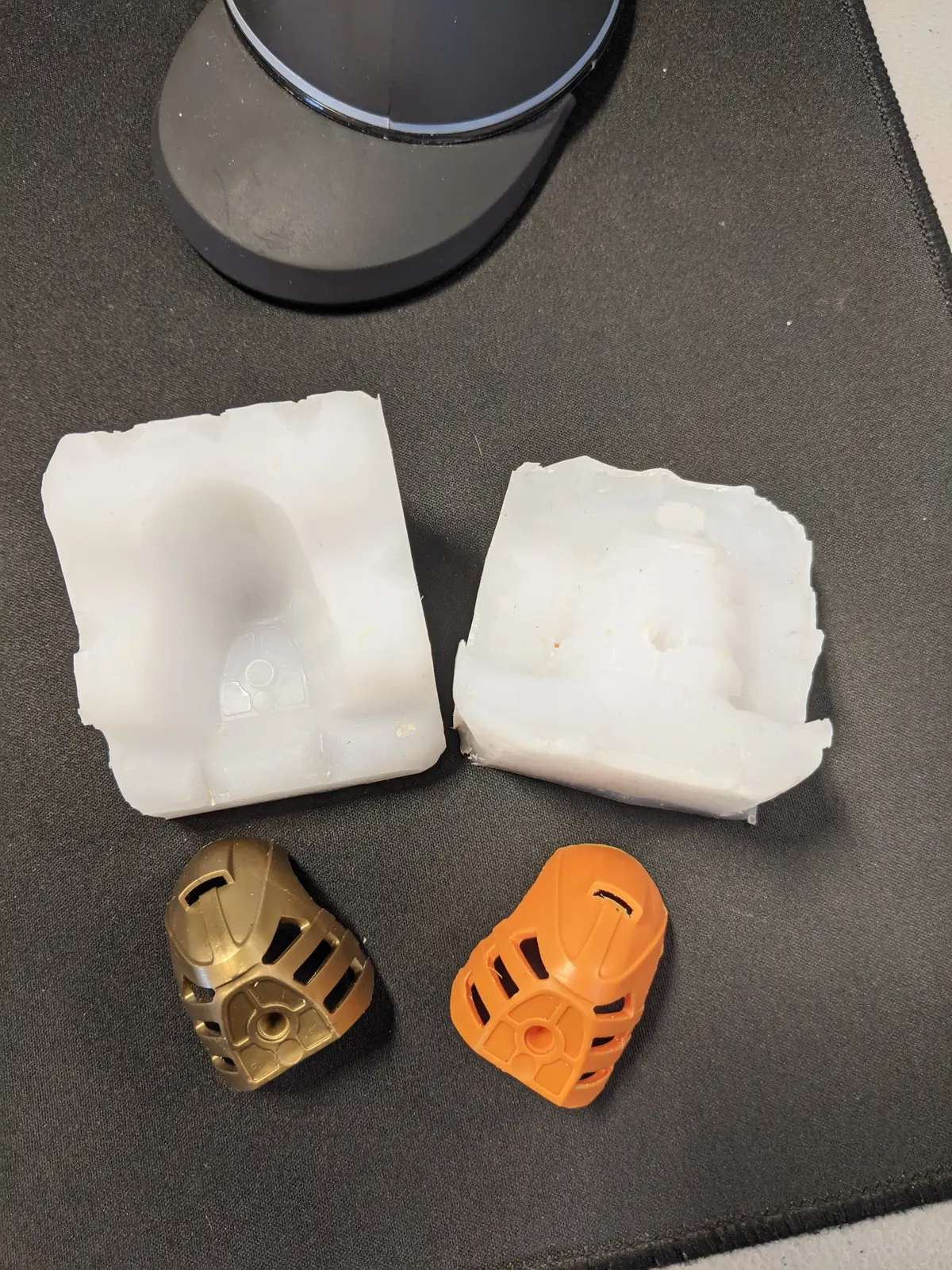 Bionicle Masks: process photo 1