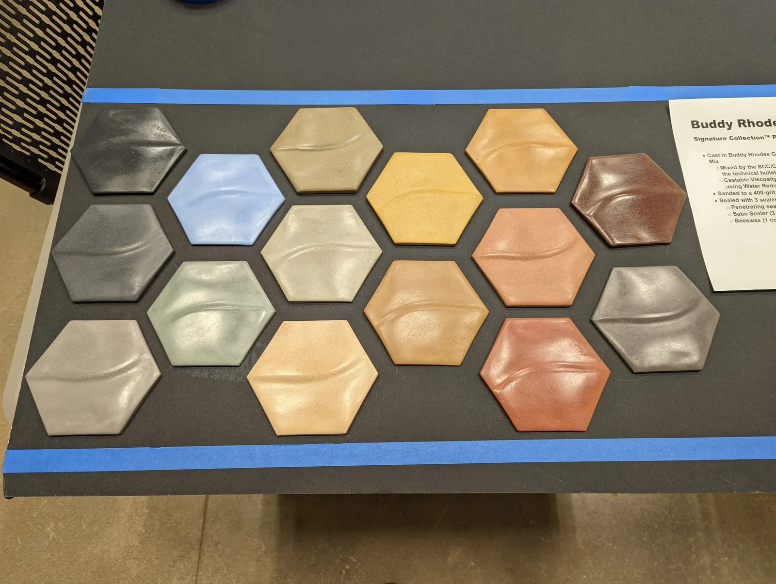 Concrete Tiles: finished photo 1