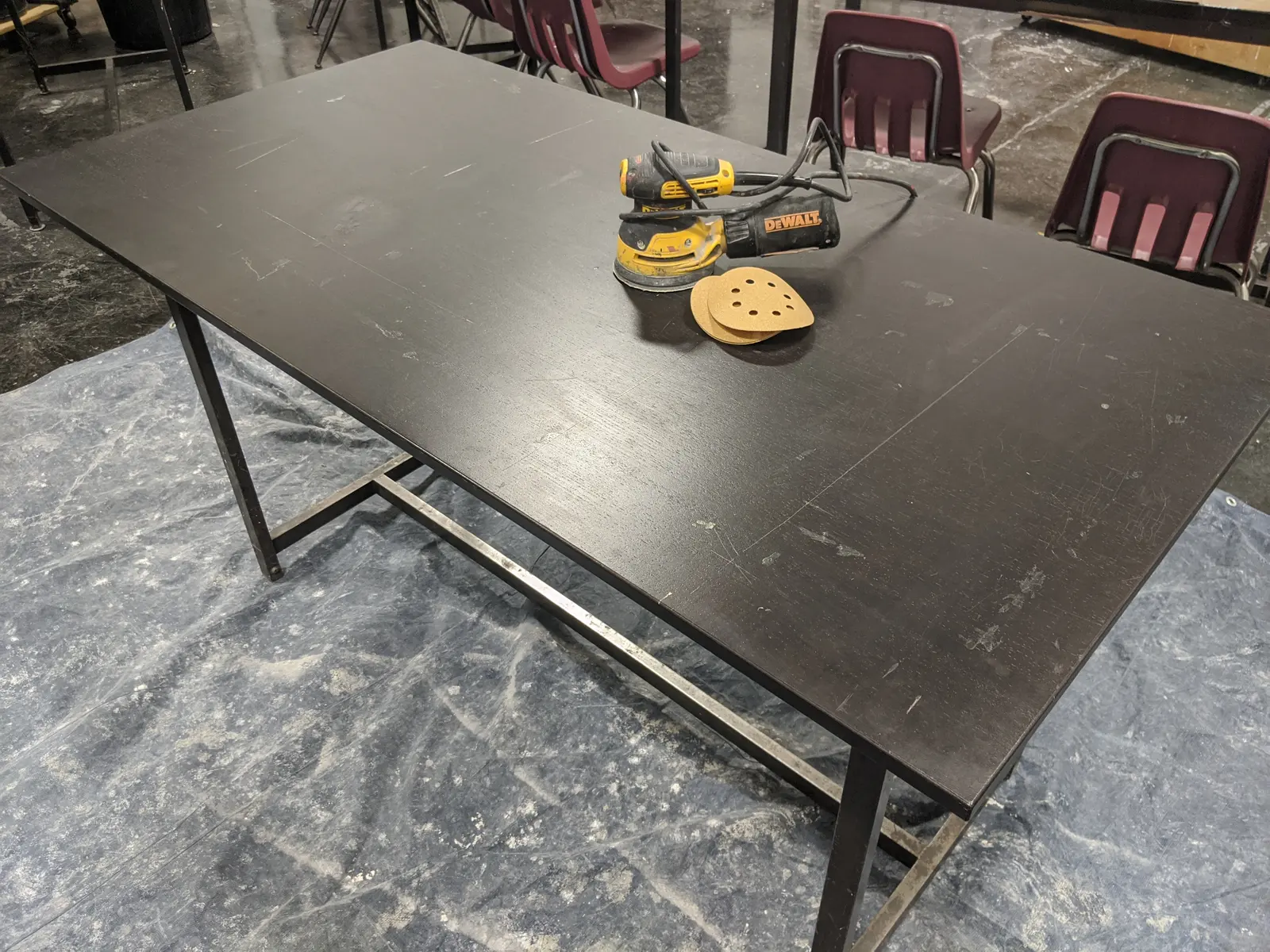 Conference Table: process photo 1