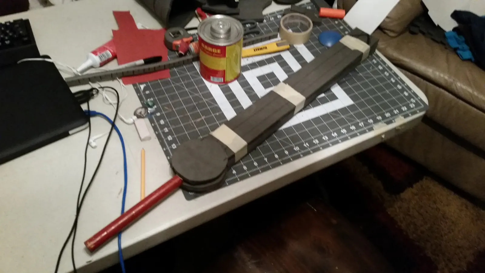 Finn Helmet - Adventure Time: process photo 6