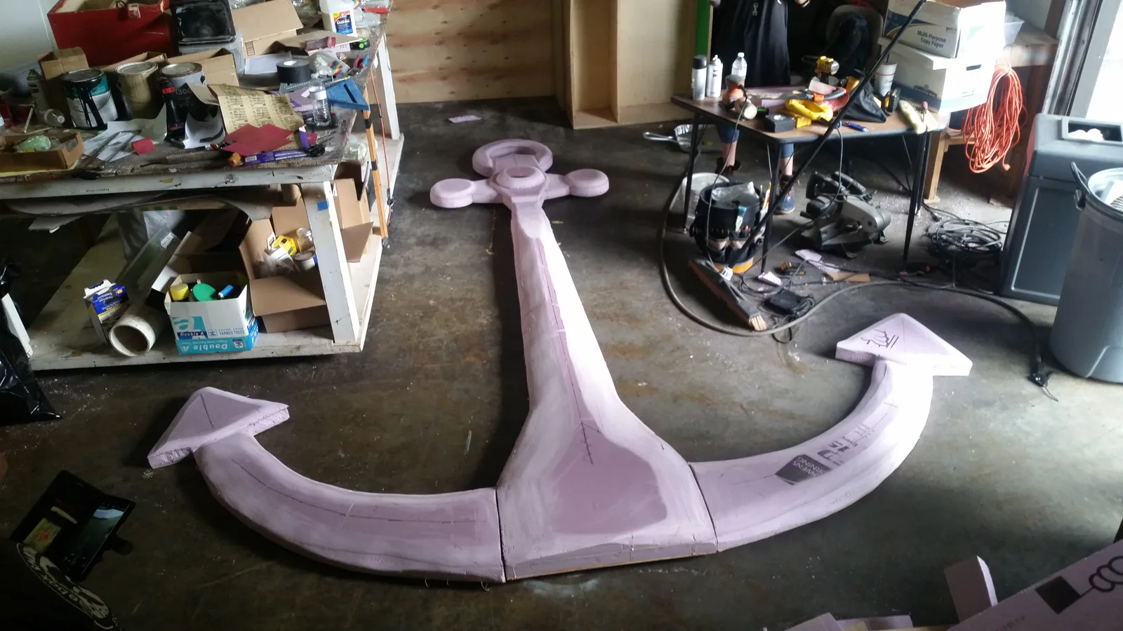 Giant Anchor: process photo 1