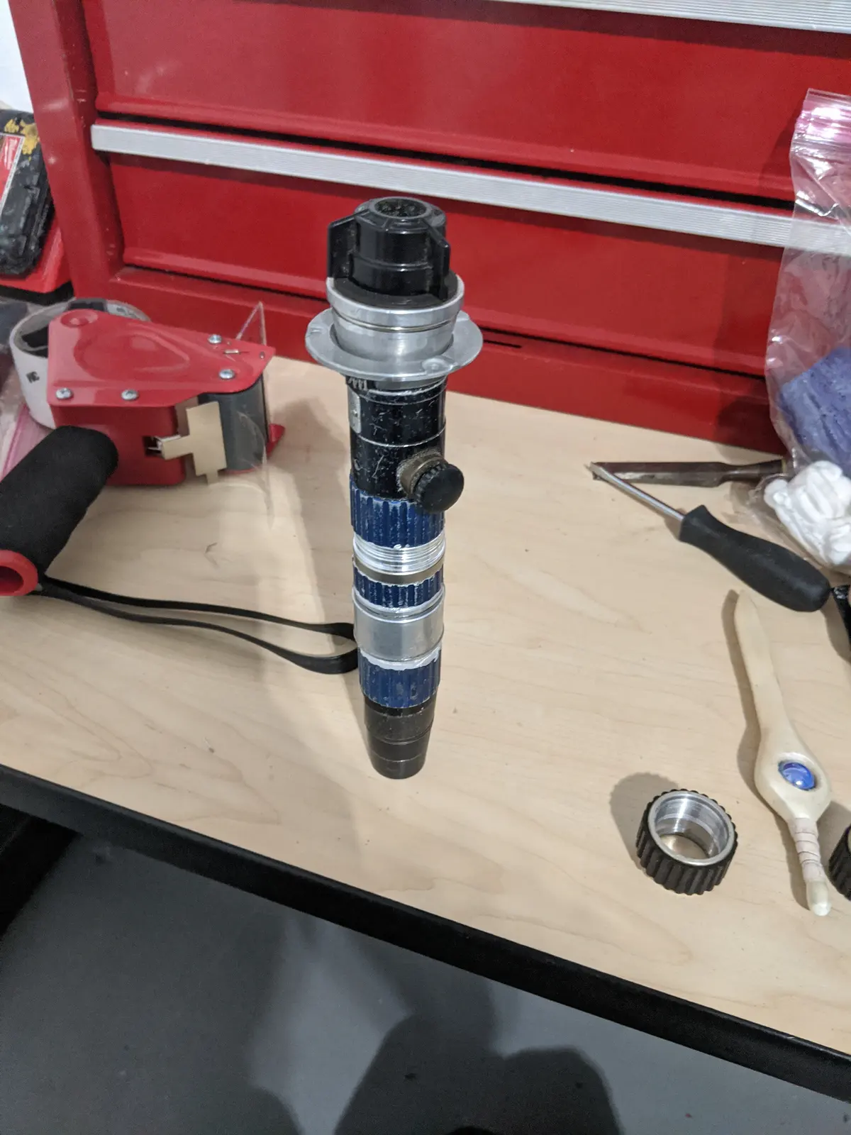 Lightsaber: process photo 1