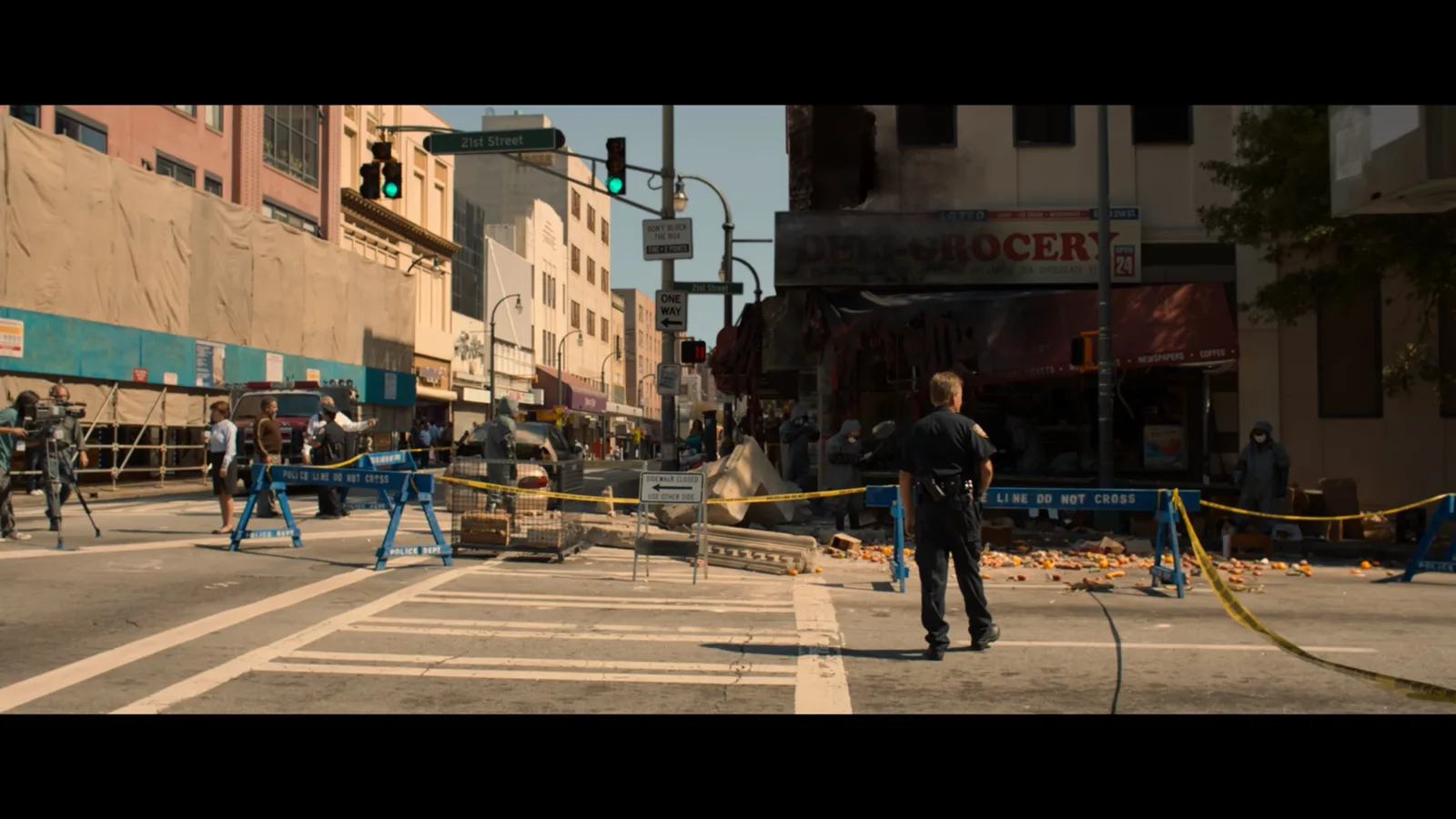 Police Barricade – Spiderman Homecoming: finished photo 1