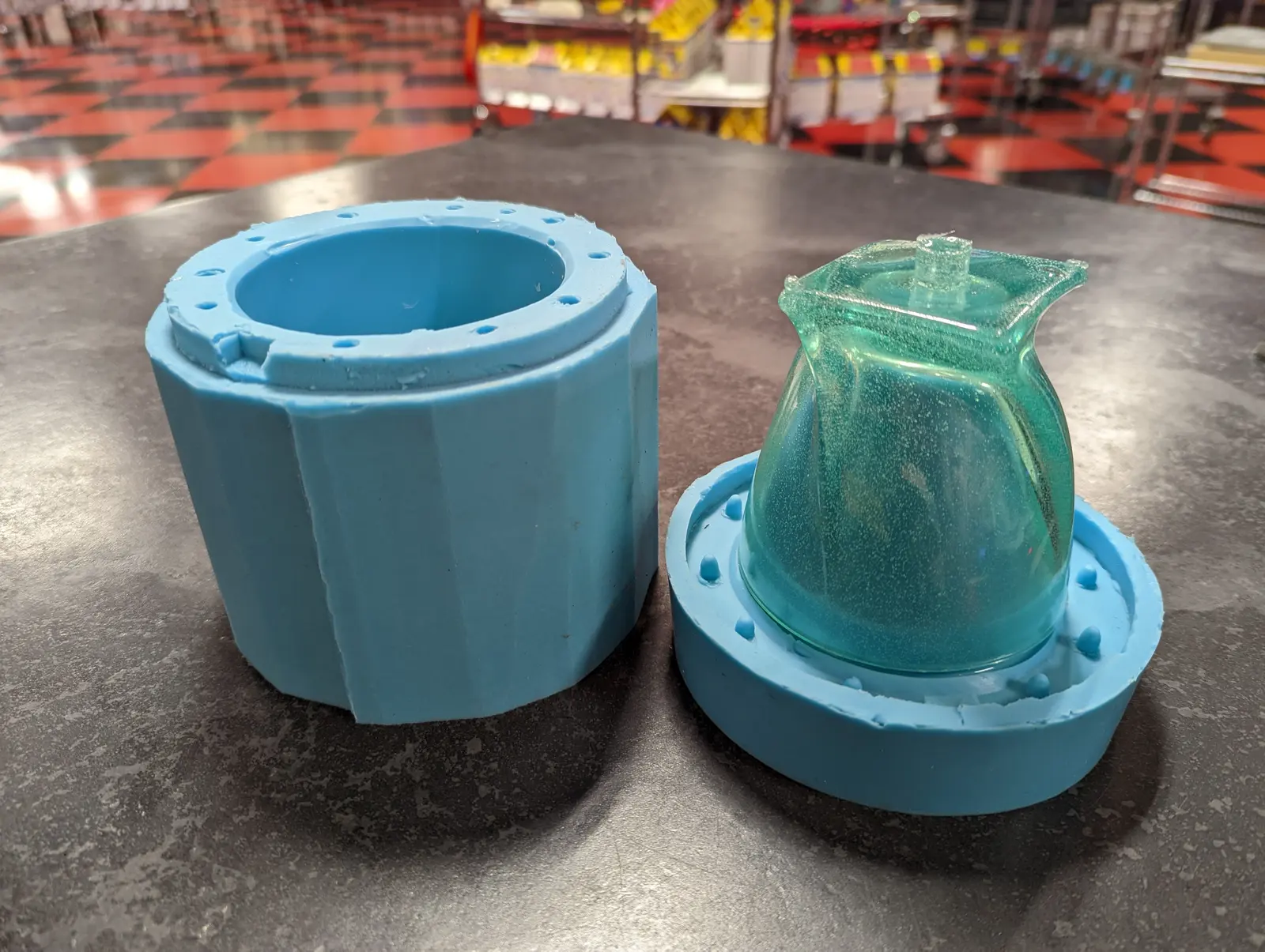 Resin Cup: process photo 1