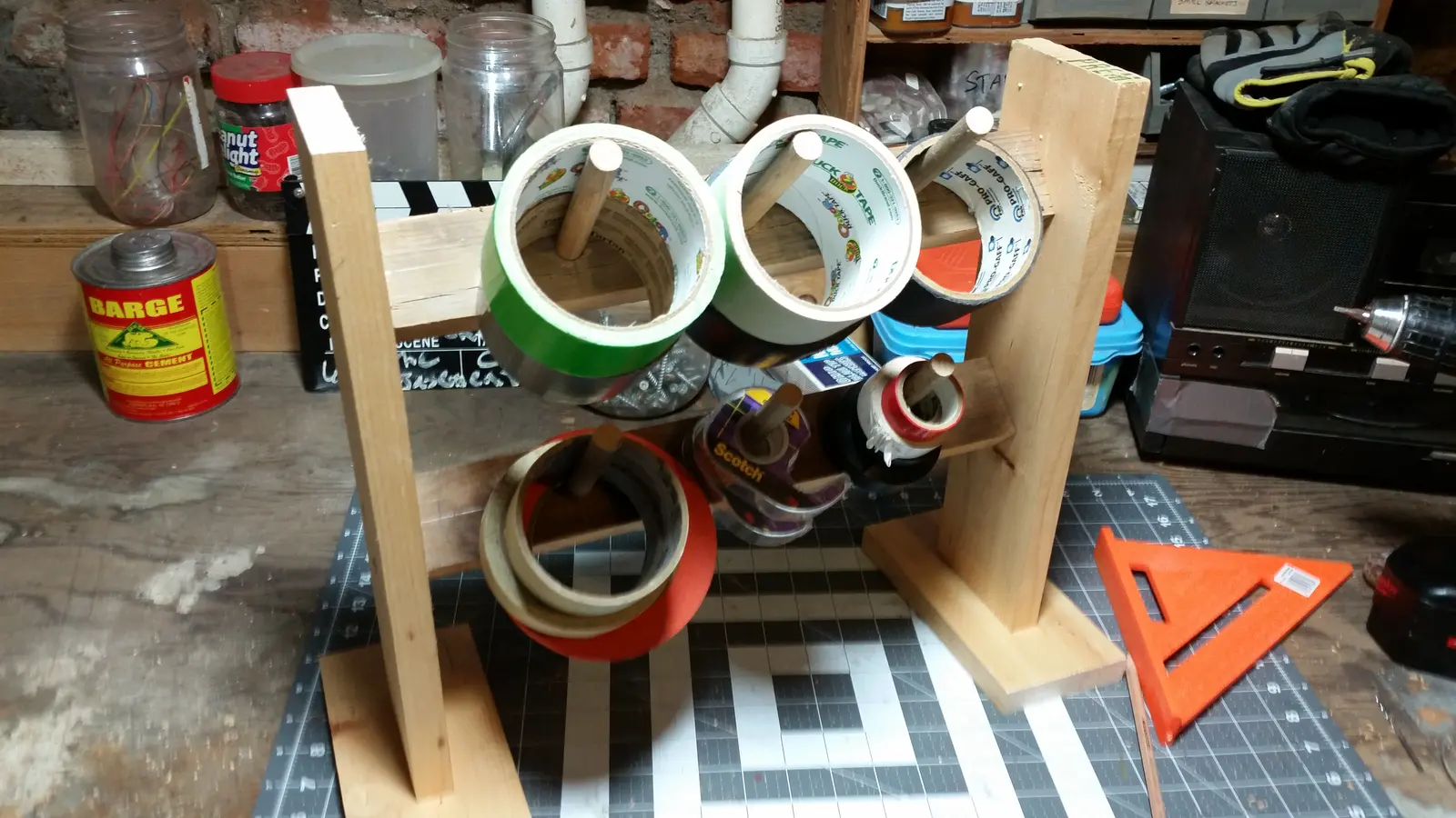 Tape Holder: finished photo 1