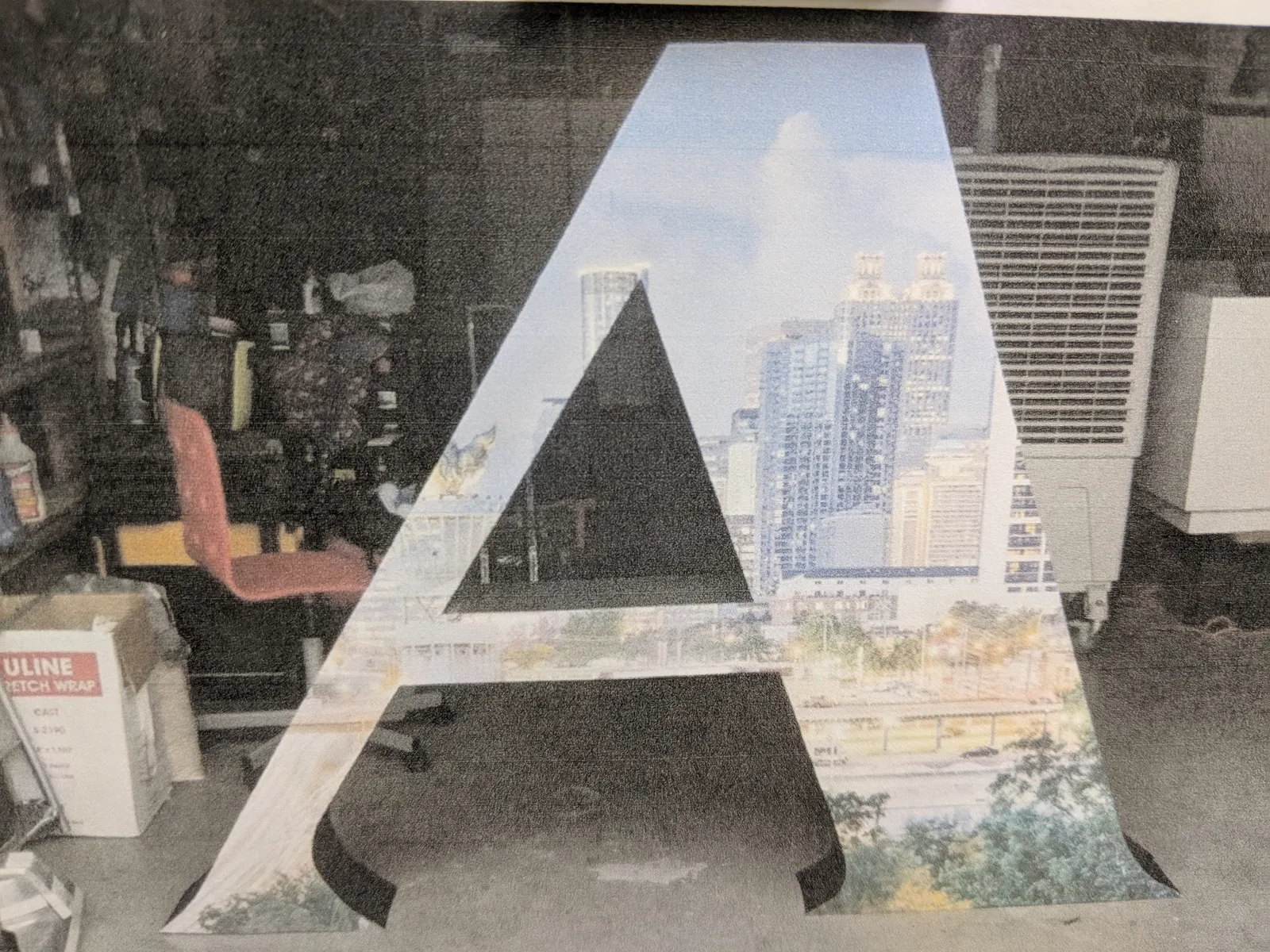 The Letter A: finished photo 1