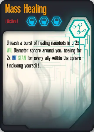 Sample Mass healing
