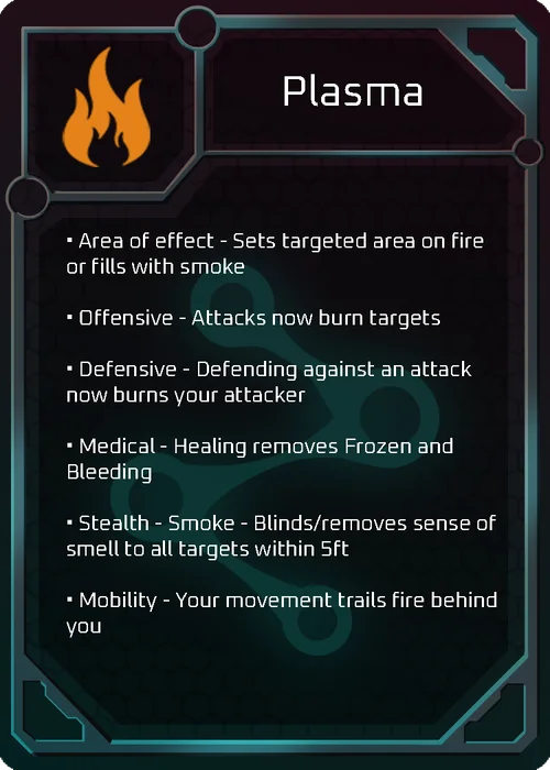 Plasma nanite card, Mar 2024