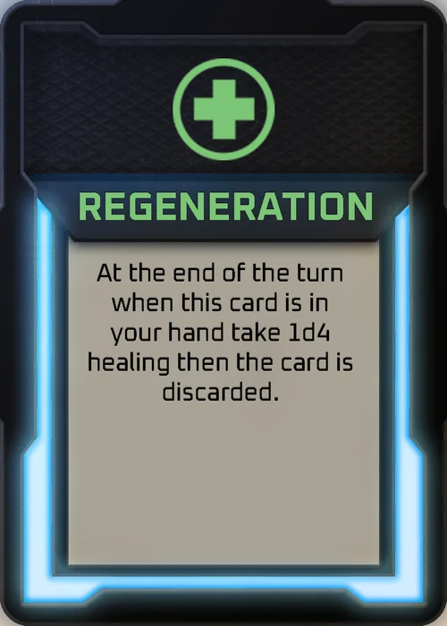 Regeneration, a positive status effect card, Mar 2024