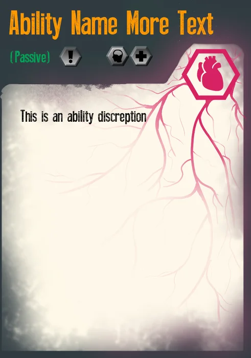 Ability card testing card, Jul 2023